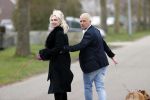 Almere 10 april 2021
Peter Jan Rens met zijn nieuwe vriendin Willeke Schoonewille