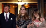 Amsterdam 12 mei 2021
Koning Willem Alexander Koningin Maxima Prinses Beatrix Prinses Amalia Alexia en Ariane bij Carre vanwege de 50e verjaardag van Koningin Maxima
