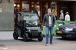 Amsterdam 14 mei 2021
Quincy Schellevis met zijn dochter in Amsterdam zuid