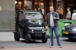 Amsterdam 14 mei 2021
Quincy Schellevis met zijn dochter in Amsterdam zuid