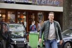 Amsterdam 14 mei 2021
Quincy Schellevis met zijn dochter in Amsterdam zuid