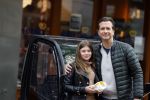 Amsterdam 14 mei 2021
Quincy Schellevis met zijn dochter in Amsterdam zuid
