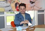 Rotterdam, 23 April 2021
Sophia Kinderziekenhuis
Roel v Velzen met de kinderen Lotte Riegen en Noud Kradolfer