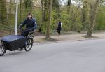 Amsterdam 15 april 2021
Sander lantinga met bakfiets in het Vondelpark