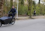 Amsterdam 15 april 2021
Sander lantinga met bakfiets in het Vondelpark