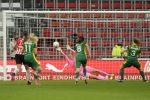 Eindhoven, 14 Mei 2021 PSV-ADO Den Haag Damesvoetbal, eindstand 6-2Sari v Veenendaal