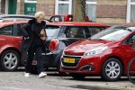 Amsterdam 7 april 2021
Simone Kleinsma doet boodschappen op de cornelis schuytstraat en gaat daarna naar de voetpedicure