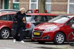 Amsterdam 7 april 2021
Simone Kleinsma doet boodschappen op de cornelis schuytstraat en gaat daarna naar de voetpedicure