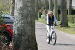 Bergen 19 april 2021
Sonja Bakker fietst op haar mountainbike naar huis
