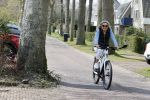 Bergen 19 april 2021
Sonja Bakker fietst op haar mountainbike naar huis