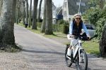 Bergen 19 april 2021
Sonja Bakker fietst op haar mountainbike naar huis