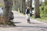 Bergen 19 april 2021
Sonja Bakker fietst op haar mountainbike naar huis