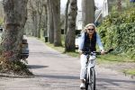 Bergen 19 april 2021
Sonja Bakker fietst op haar mountainbike naar huis
