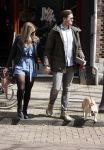 Amsterdam 17 april 2021
Stephanie Tency en haar vriend Mark op straat in Amsterdam zuid.