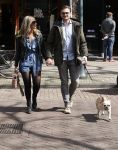 Amsterdam 17 april 2021
Stephanie Tency en haar vriend Mark op straat in Amsterdam zuid.