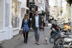 Amsterdam 17 april 2021
Stephanie Tency en haar vriend Mark op straat in Amsterdam zuid.