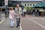 Amsterdam 15 mei 2021
Thomas Berge met zijn nieuwe vriendin Elianne Zweipfenning in het centrum van Amsterdam.