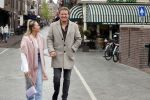 Amsterdam 15 mei 2021
Thomas Berge met zijn nieuwe vriendin Elianne Zweipfenning in het centrum van Amsterdam.