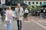 Amsterdam 15 mei 2021
Thomas Berge met zijn nieuwe vriendin Elianne Zweipfenning in het centrum van Amsterdam.