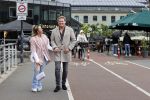 Amsterdam 15 mei 2021
Thomas Berge met zijn nieuwe vriendin Elianne Zweipfenning in het centrum van Amsterdam.