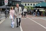Amsterdam 15 mei 2021
Thomas Berge met zijn nieuwe vriendin Elianne Zweipfenning in het centrum van Amsterdam.