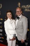 Rotterdam 28 april 2022
Musicalawards gala in Ahoy Rotterdam.
Ad Knippels met partner