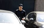 Mijdrecht 11 mei 2022
Andre Hazes vertrekt vanaf het huis van zijn moeder Rachel om te gaan sporten .