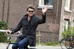 Amsterdam 12 april 2022
Beau v Erven Dorens op de fiets in Amsterdam zuid