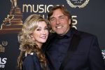 Rotterdam 28 april 2022
Musicalawards gala in Ahoy Rotterdam.
Brigitte Nijman met haar partner