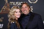 Rotterdam 28 april 2022
Musicalawards gala in Ahoy Rotterdam.
Brigitte Nijman met haar partner