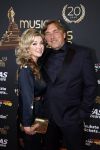 Rotterdam 28 april 2022
Musicalawards gala in Ahoy Rotterdam.
Brigitte Nijman met haar partner