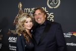 Rotterdam 28 april 2022
Musicalawards gala in Ahoy Rotterdam.
Brigitte Nijman met haar partner