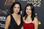 Rotterdam 28 april 2022
Musicalawards gala in Ahoy Rotterdam.
Cystine Carreon met dochter Kyana