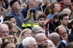 Amsterdam 4 m2i 2022
Dodenherdenking op de dam . Aanwezig oa Koning Willem Alexander Koningin Maxima Mark Rutte en burgemeester Femke Halsema . Duncan Laurence