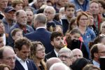 Amsterdam 4 m2i 2022
Dodenherdenking op de dam . Aanwezig oa Koning Willem Alexander Koningin Maxima Mark Rutte en burgemeester Femke Halsema . Duncan Laurence
