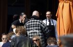 Amsterdam 23 april 2022
Amanda Balk met haar nieuwe vriend Edward den Hollander in Amsterdam bij Ferilli. Ze kwamen aanrijden met zijn Rolls Royce