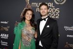 Rotterdam 28 april 2022
Musicalawards gala in Ahoy Rotterdam.
Esmee Dekker met partner
