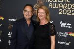 Rotterdam 28 april 2022
Musicalawards gala in Ahoy Rotterdam.
Fred Boot met partner