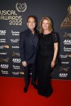 Rotterdam 28 april 2022
Musicalawards gala in Ahoy Rotterdam.
Fred Boot met partner