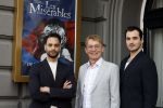 Amsterdam 19 april 2022
Castpresentatie van Les Miserables met oa Sem Gerritsma, Channah Hewitt Mark Roy Luykx Ellen Pieters Milan v Waardenburg  Freek Bartels Vajen van den Bosch Producenten Hans Cornelissen en Ruud de Graaf in Koninklijk Theater Carre.