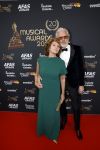 Rotterdam 28 april 2022
Musicalawards gala in Ahoy Rotterdam.
henriette Tol met  partner Snoek