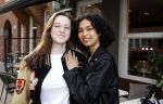 Amsterdam 29 april 2022
Opening Restaurant Poppys van Moise Trustfull Carola Kirschbaum en Britt Scholte in de amsterdamse pijp. Julia Tan met haar vriendin/partner