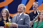 Maastricht 27 april 2022
Koningsdag wordt dit jaar in Maastricht gevierd . Aanwezig Koning Willem Alexander Koningin Maxima Prinses Amalia Prinses Alexia Prinses Ariane Prins Constantijn Prinses Laurentien Prins Maurits Prinses Marilene Prins Bernhard Prinses Annette Prins Floris Prinses Aimee Prins Pieter Christiaan en Prinses Annette.