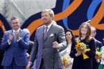 Maastricht 27 april 2022
Koningsdag wordt dit jaar in Maastricht gevierd . Aanwezig Koning Willem Alexander Koningin Maxima Prinses Amalia Prinses Alexia Prinses Ariane Prins Constantijn Prinses Laurentien Prins Maurits Prinses Marilene Prins Bernhard Prinses Annette Prins Floris Prinses Aimee Prins Pieter Christiaan en Prinses Annette.