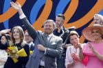 Maastricht 27 april 2022
Koningsdag wordt dit jaar in Maastricht gevierd . Aanwezig Koning Willem Alexander Koningin Maxima Prinses Amalia Prinses Alexia Prinses Ariane Prins Constantijn Prinses Laurentien Prins Maurits Prinses Marilene Prins Bernhard Prinses Annette Prins Floris Prinses Aimee Prins Pieter Christiaan en Prinses Annette.