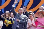 Maastricht 27 april 2022
Koningsdag wordt dit jaar in Maastricht gevierd . Aanwezig Koning Willem Alexander Koningin Maxima Prinses Amalia Prinses Alexia Prinses Ariane Prins Constantijn Prinses Laurentien Prins Maurits Prinses Marilene Prins Bernhard Prinses Annette Prins Floris Prinses Aimee Prins Pieter Christiaan en Prinses Annette.