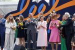 Maastricht 27 april 2022
Koningsdag wordt dit jaar in Maastricht gevierd . Aanwezig Koning Willem Alexander Koningin Maxima Prinses Amalia Prinses Alexia Prinses Ariane Prins Constantijn Prinses Laurentien Prins Maurits Prinses Marilene Prins Bernhard Prinses Annette Prins Floris Prinses Aimee Prins Pieter Christiaan en Prinses Annette.