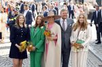 Maastricht 27 april 2022
Koningsdag wordt dit jaar in Maastricht gevierd . Aanwezig Koning Willem Alexander Koningin Maxima Prinses Amalia Prinses Alexia Prinses Ariane Prins Constantijn Prinses Laurentien Prins Maurits Prinses Marilene Prins Bernhard Prinses Annette Prins Floris Prinses Aimee Prins Pieter Christiaan en Prinses Annette.
