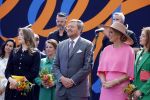 Maastricht 27 april 2022
Koningsdag wordt dit jaar in Maastricht gevierd . Aanwezig Koning Willem Alexander Koningin Maxima Prinses Amalia Prinses Alexia Prinses Ariane Prins Constantijn Prinses Laurentien Prins Maurits Prinses Marilene Prins Bernhard Prinses Annette Prins Floris Prinses Aimee Prins Pieter Christiaan en Prinses Annette.