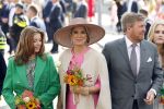 Maastricht 27 april 2022
Koningsdag wordt dit jaar in Maastricht gevierd . Aanwezig Koning Willem Alexander Koningin Maxima Prinses Amalia Prinses Alexia Prinses Ariane Prins Constantijn Prinses Laurentien Prins Maurits Prinses Marilene Prins Bernhard Prinses Annette Prins Floris Prinses Aimee Prins Pieter Christiaan en Prinses Annette.